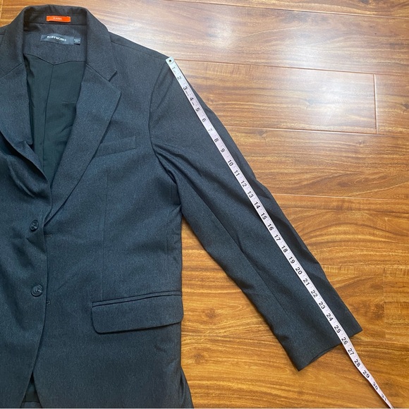 NWOT NEW Bluffworks Men's Gotham Gray Classic Fit Gramercy Blazer Size 44R - Picture 16 of 16